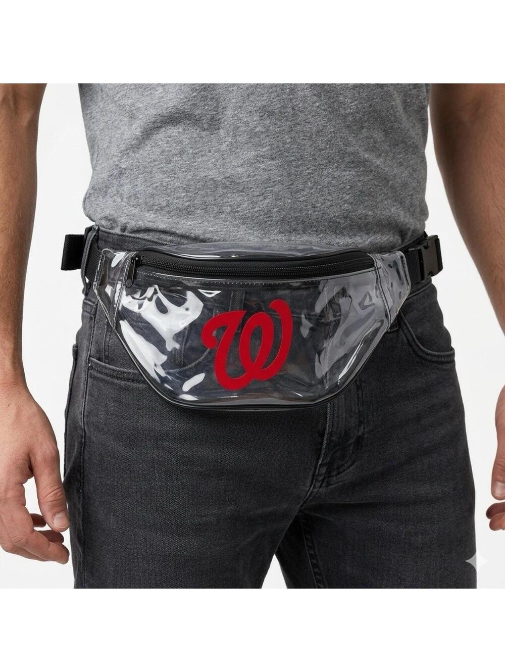 Washington Nationals Clear Fanny Pack MLB Baseball
